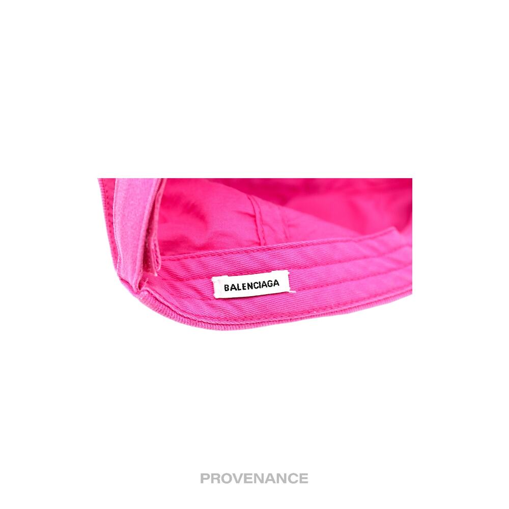 🔴 Balenciaga Embroidered Logo Cap - Washed Pink - Picture 9 of 11